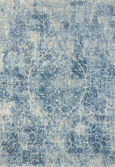 Dynamic Rugs QUARTZ 27040-500 Ivory and Blue